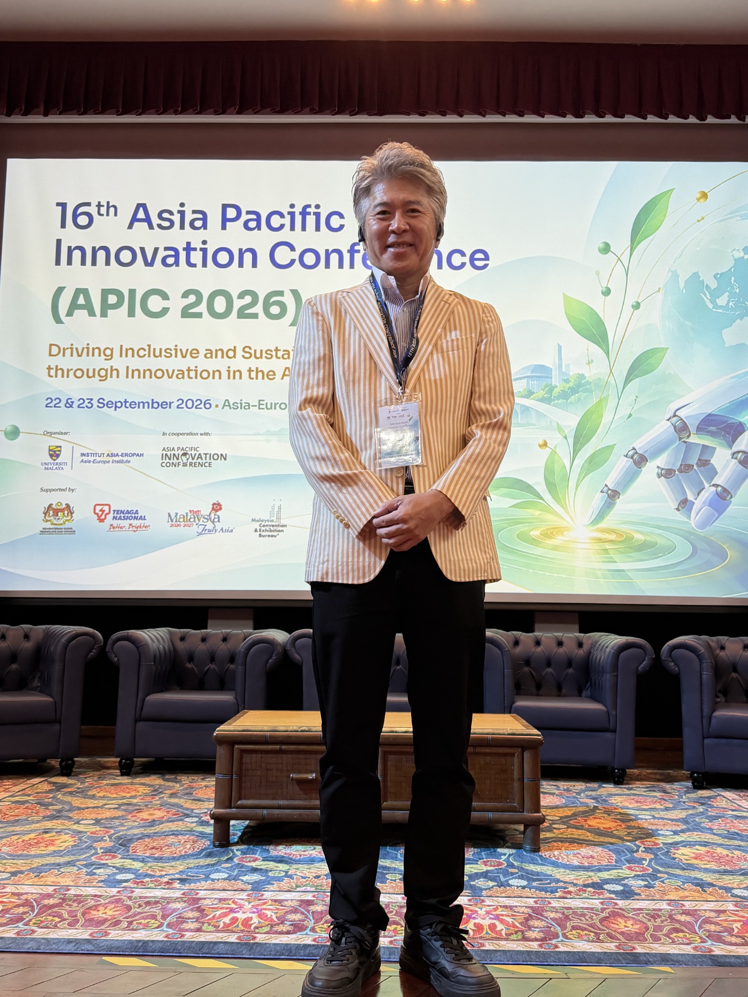Jean Nishita tại địa điểm APIC 2026