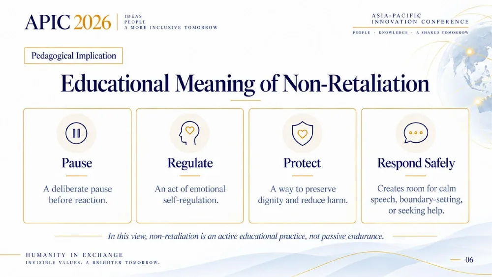 Trang 7: Educational Meaning of Non-Retaliation