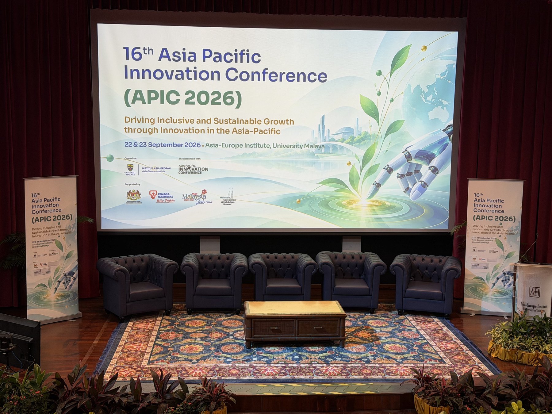 Sân khấu chính APIC 2026