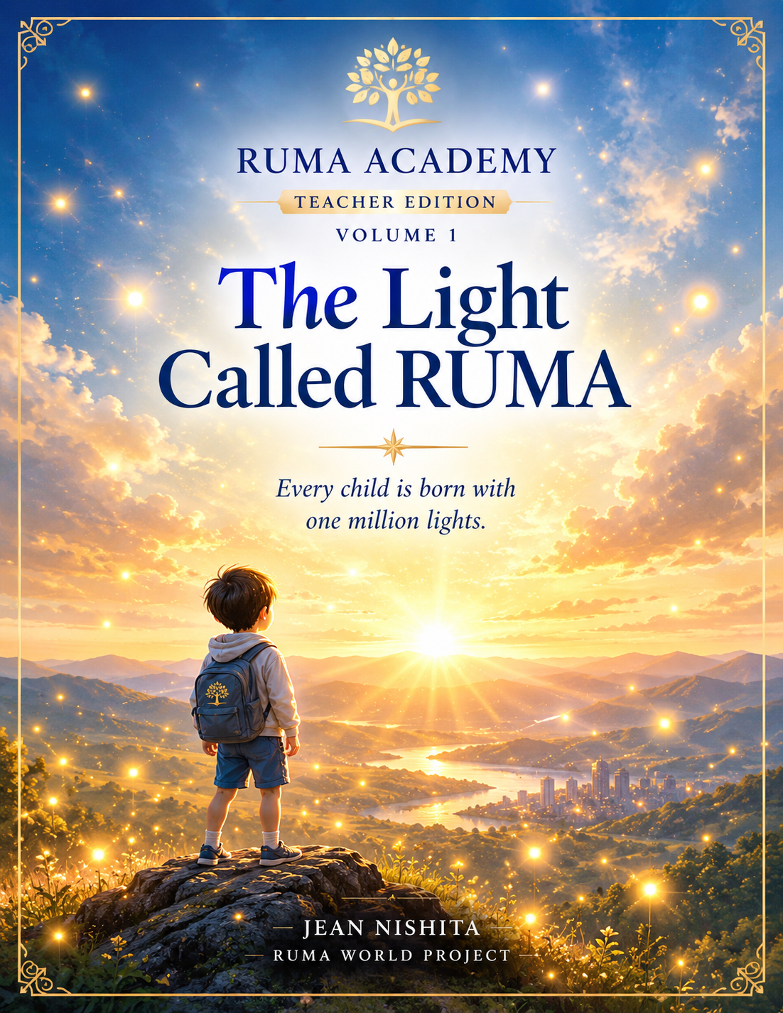 RUMA Academy Volume 1 cover concept